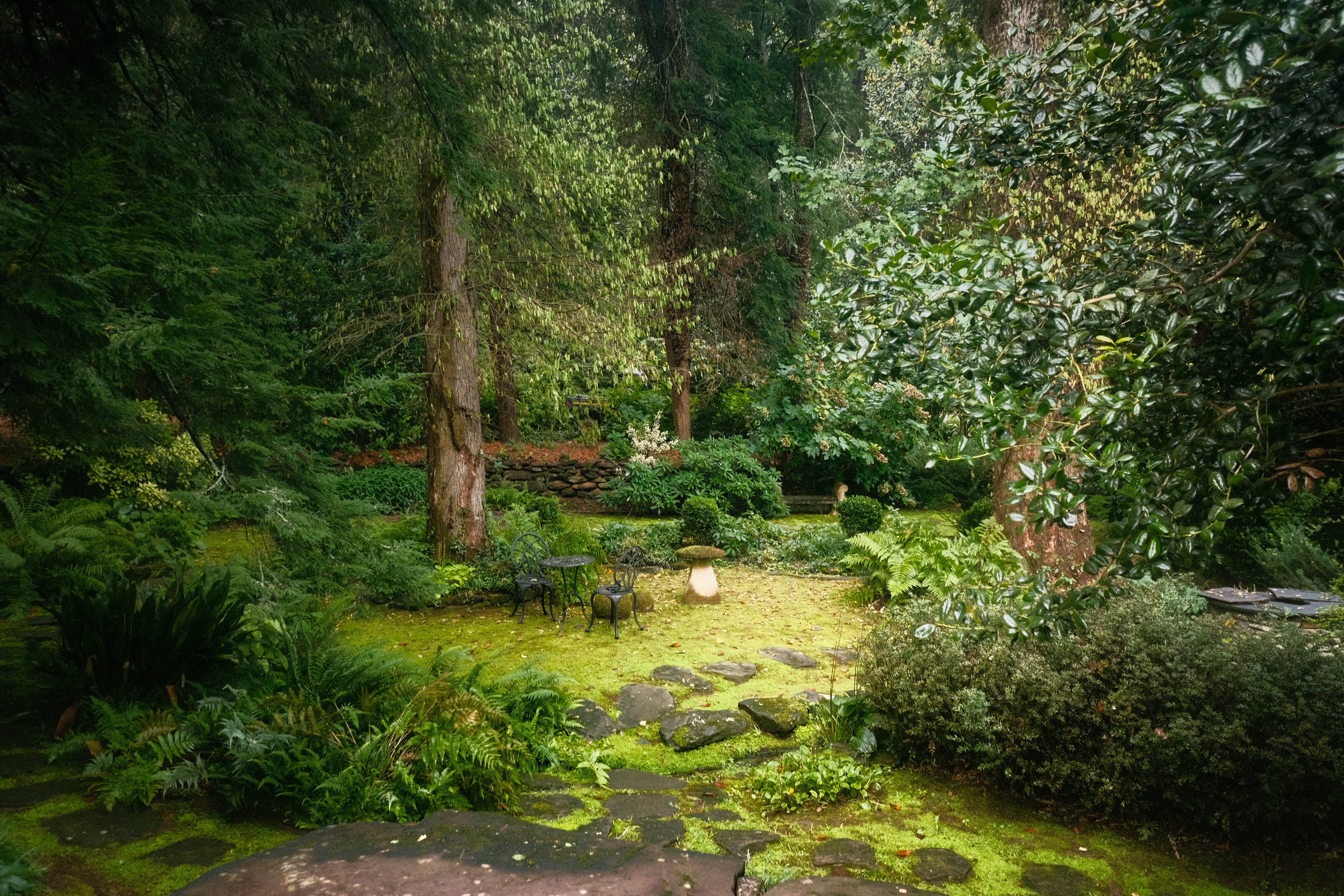 Dunaway Gardens in Newnan is set on about 64 acres overlooking Cedar Creek. It was the passion project of actor Hetty Jane Dunaway. (Courtesy of Louis J. Giusto)