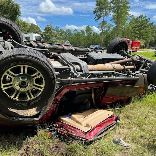 Georgia retirees Debra and Herman Mills died after their 2015 Ford F-250 Super Duty pickup rolled in August 2022. Their three sons were awarded $2.5 billion at trial against Ford. (Courtesy of Butler Prather)