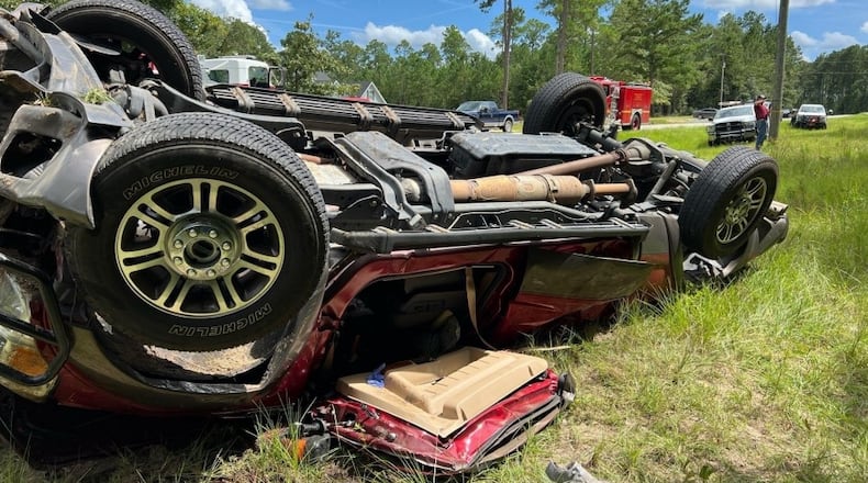 Georgia retirees Debra and Herman Mills died after their 2015 Ford F-250 Super Duty pickup rolled in August 2022. Their three sons were awarded $2.5 billion at trial against Ford. (Courtesy of Butler Prather)