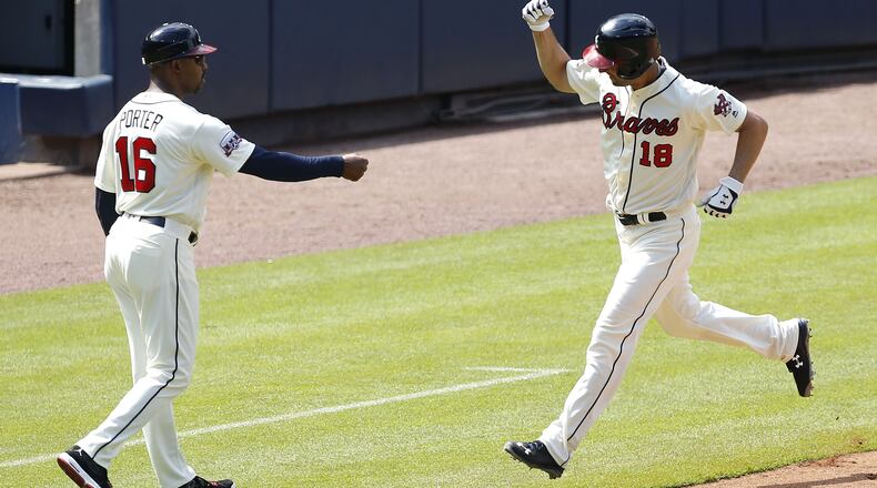 Jeff Francoeur’s first hit as a Brave was a home run in 2005 and he was dubbed “The Natural” by Sports Illustrated.