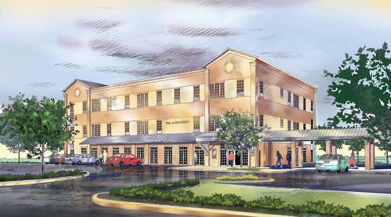 The Extension, an organization that provides counseling and treatment to homeless men battling drug addiction, has been given the green light to build a 22,000-square-foot new building in Marietta.