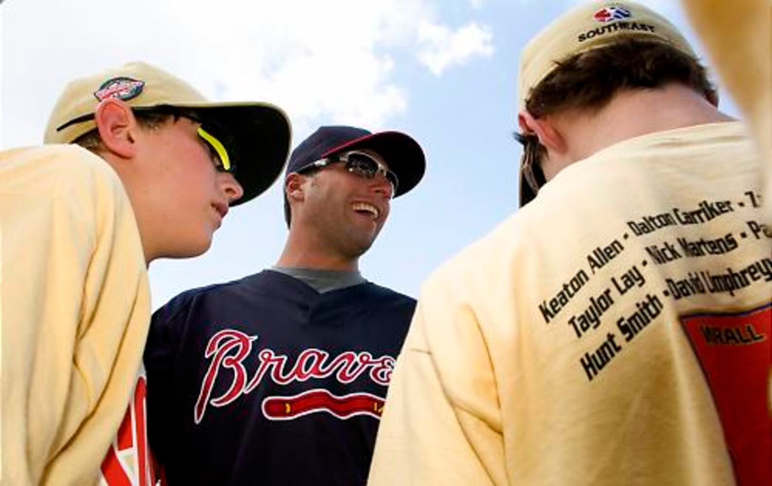 Little League champs meet the Braves