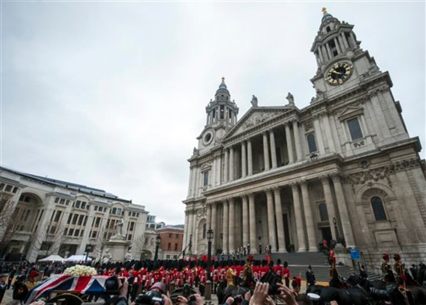 Margaret Thatcher funeral