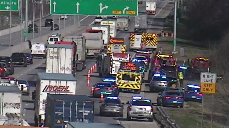 A man was killed in a wreck Tuesday morning after leading police on a high-speed chase through three counties, authorities said.