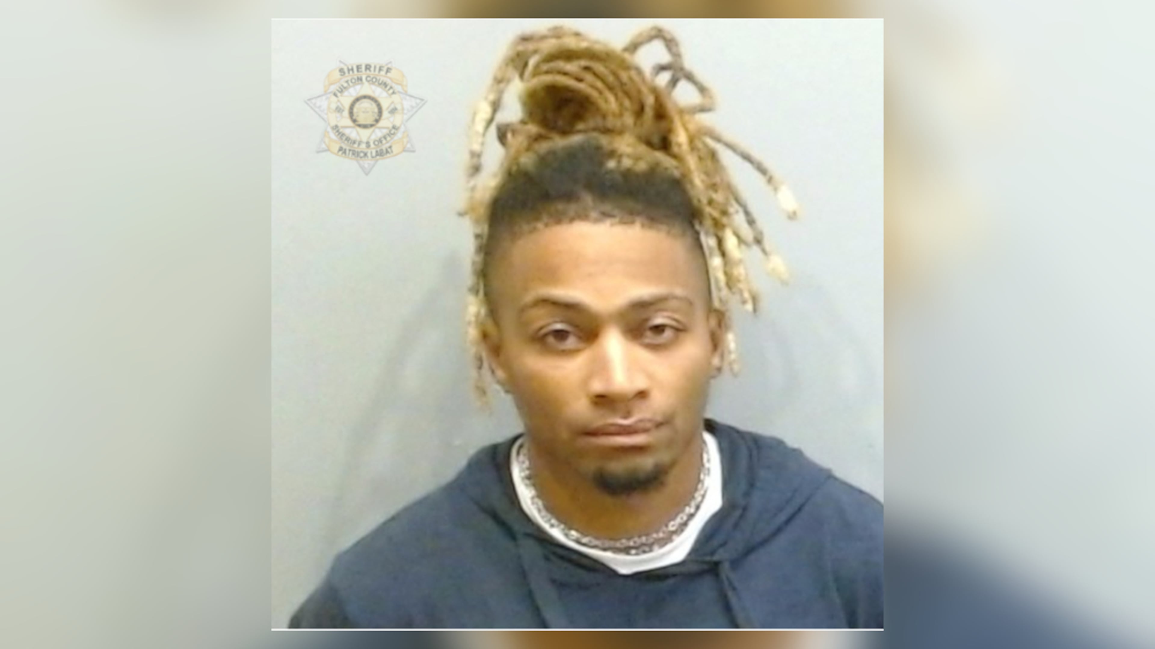 Former NFL player Buster Skrine was arrested Wednesday by Roswell police, authorities said. (Courtesy of the Fulton County Sheriff's Office)