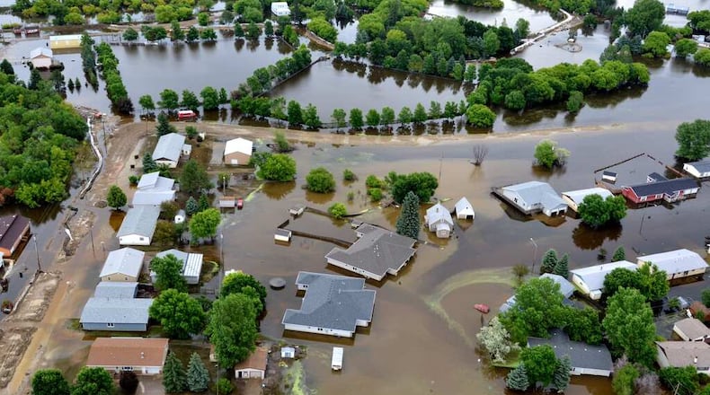 With a change to the city's Unified development Code, Roswell no longer allows manufactured homes in the Future-Conditions Floodplain to be elevated and supported by reinforced piers. (Courtesy FEMA)