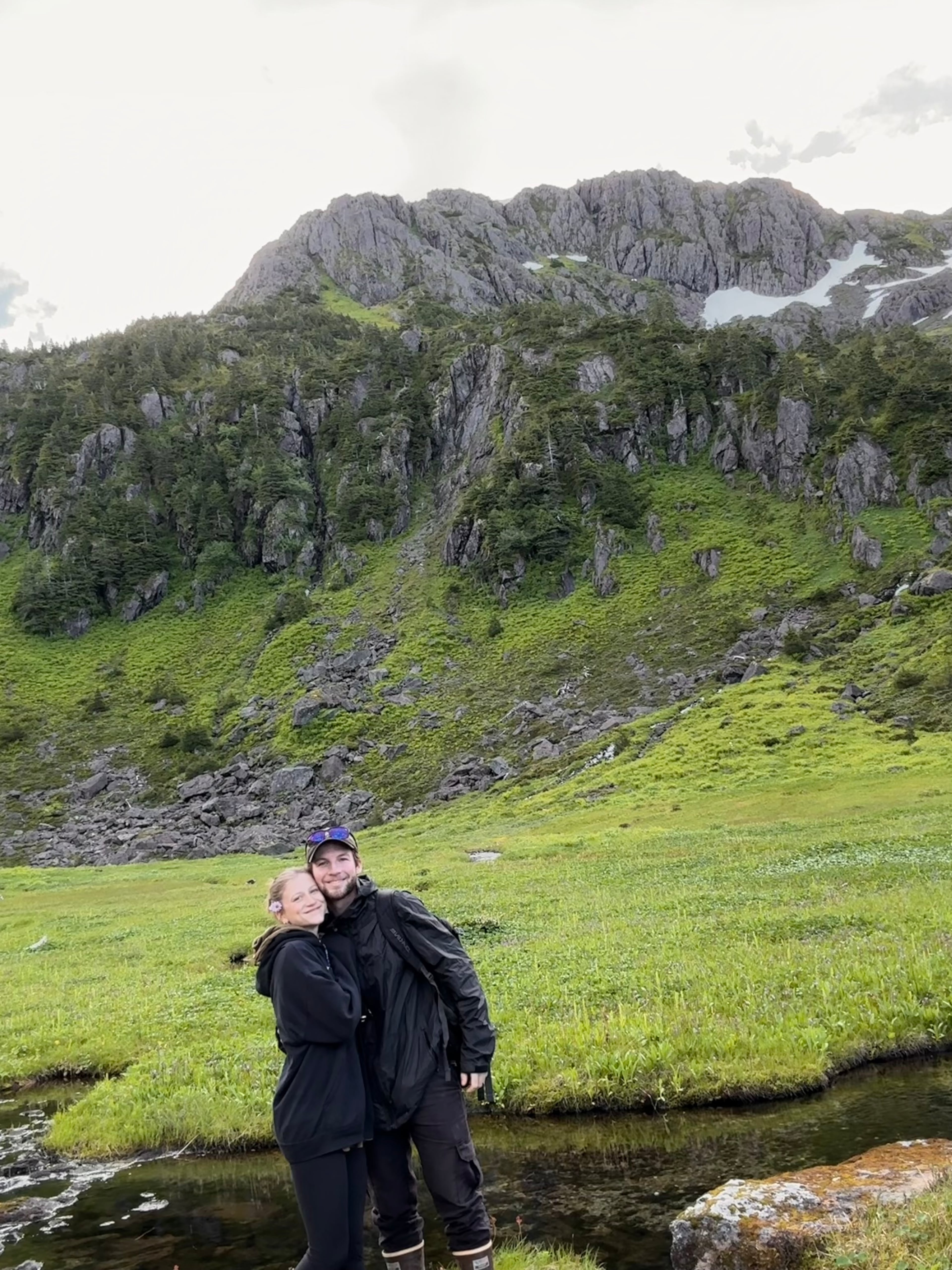 The epic summer days in Alaska left time to explore nature even while Georgie Grace Butler and Carraig New were working at a seafood restaurant and at the barre. (Courtesy)