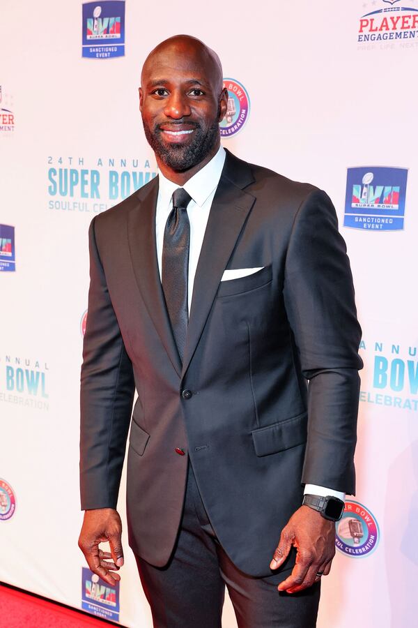 Former Atlanta Falcons linebacker Bryan Scott is among the athletes participating in the NFL Players Choir, marking its 16th anniversary this year. The ensemble is among the performers for the “Super Bowl Soulful Celebration” airing Feb. 10.
(Courtesy of FrontPage Firm)