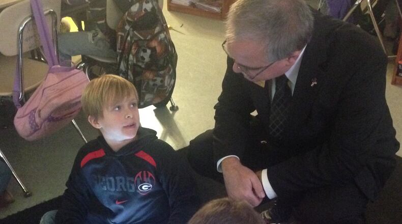 Georgia school chief Richard Woods has kept a lower profile than his predecessor. (AJC Photo)