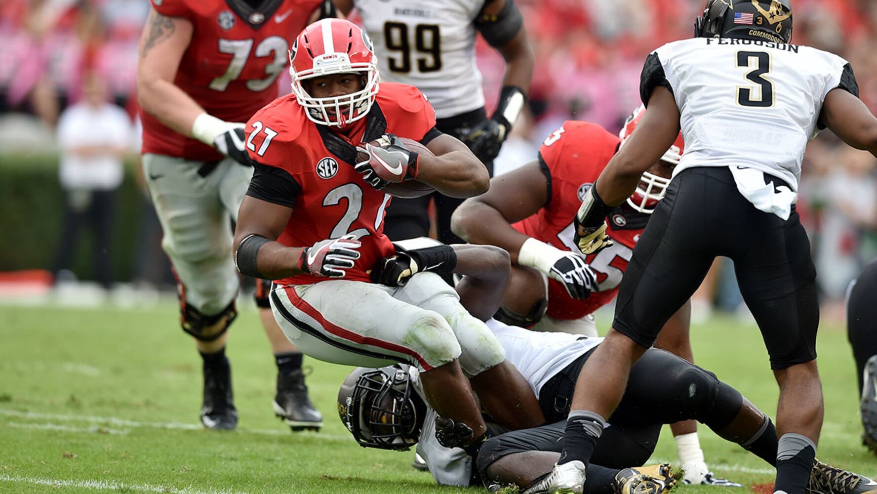 Oct. 15, 2016: Vanderbilt at Georgia