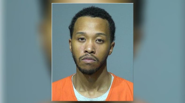 Lorenzo Moss, 29, is suspected of shooting his grandfather, 68-year-old Andrew Donaldson, and setting fire to his house to cover up the killing, according to the Hall County sheriff. (Credit: Milwaukee County Sheriff's Office)