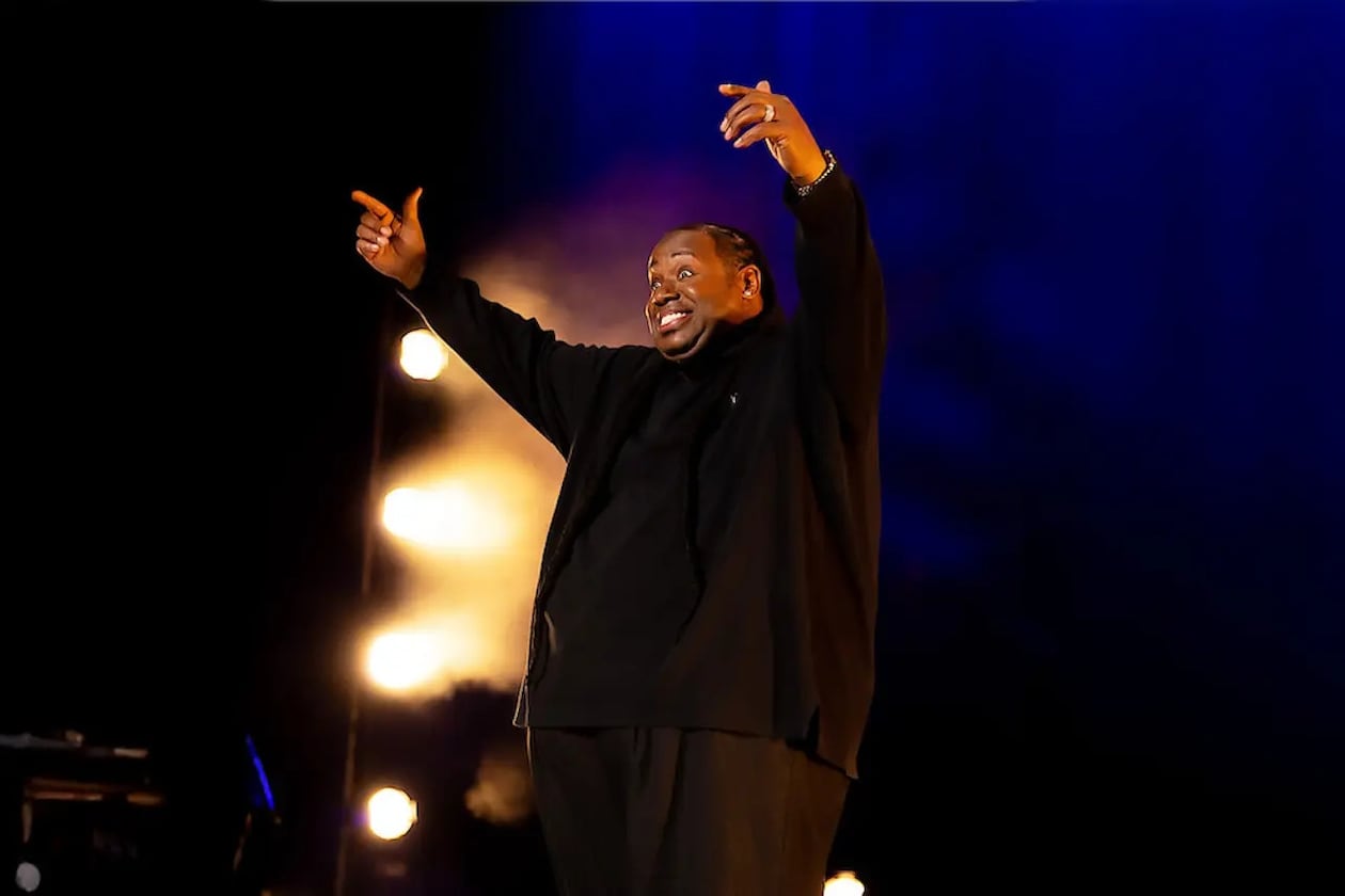 Veteran Atlanta standup comic Bruce Bruce landed his first Netflix stand-up special "I Ain't Playin'" that came out March 3, 2026. (Netflix)