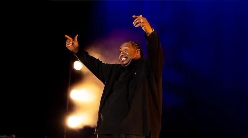 Veteran Atlanta standup comic Bruce Bruce landed his first Netflix stand-up special "I Ain't Playin'" that came out March 3, 2026. (Netflix)