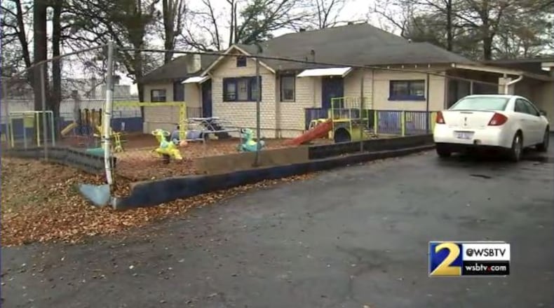 Erica Brown said her child was left asleep in a van in southeast Atlanta.