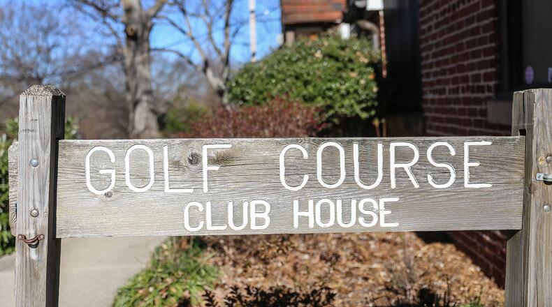 A 2015 photo of the Candler Park Golf Course Club House