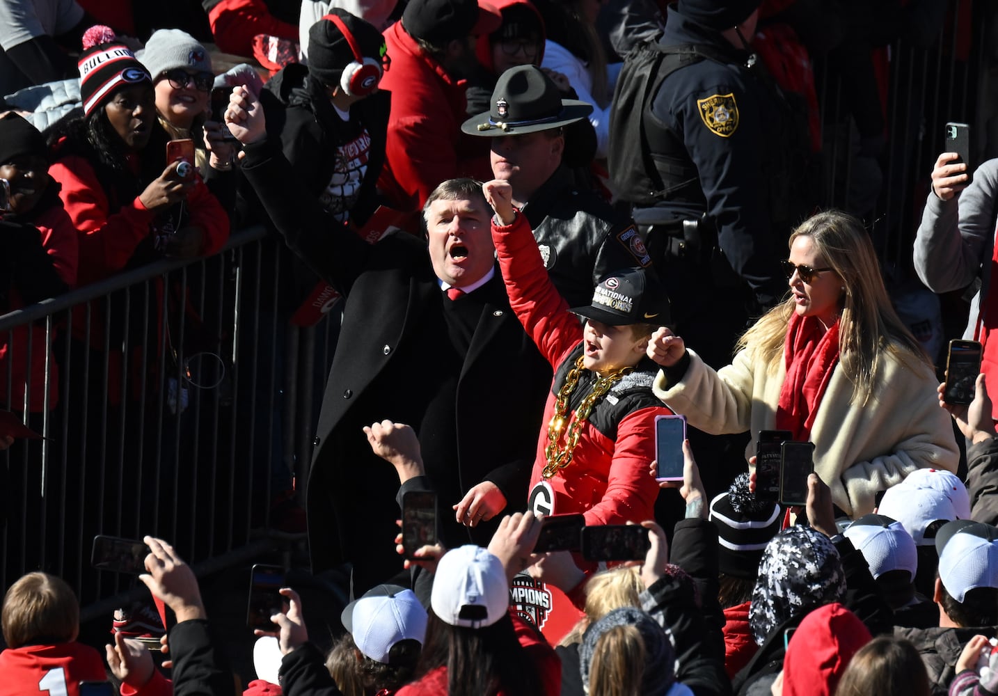 2022 National Championship celebration