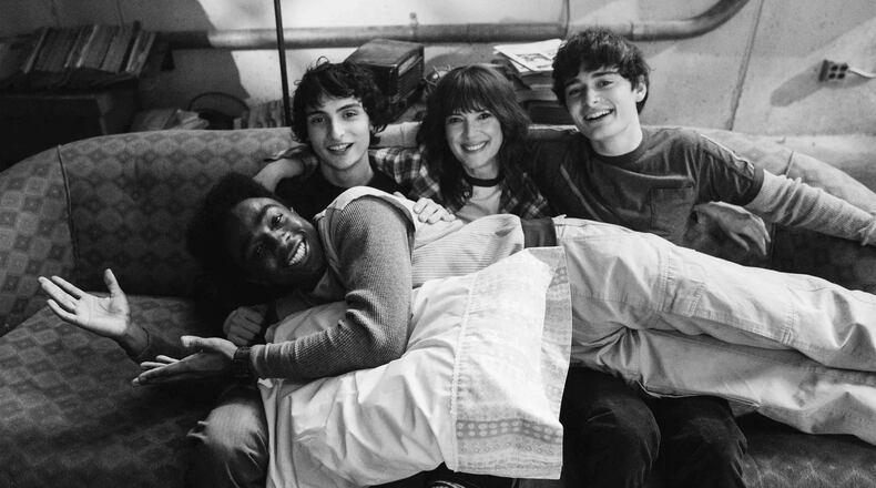 Netflix revealed behind-the-scenes photos Friday as "Stranger Things" wrapped production this week in metro Atlanta. NETFLIX