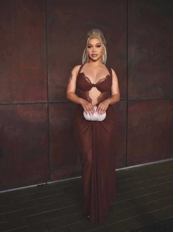 Atlanta rapper Breskii attends the 2026 BET Awards in Los Angeles, California, where she was nominated for best collaboration. (Courtesy of Sincethe80s)