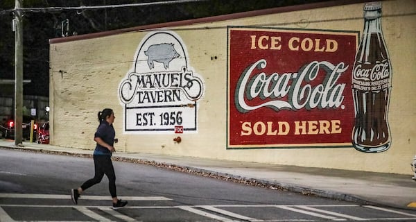 Exterior of Manuel's Tavern. (John Spink/AJC file)