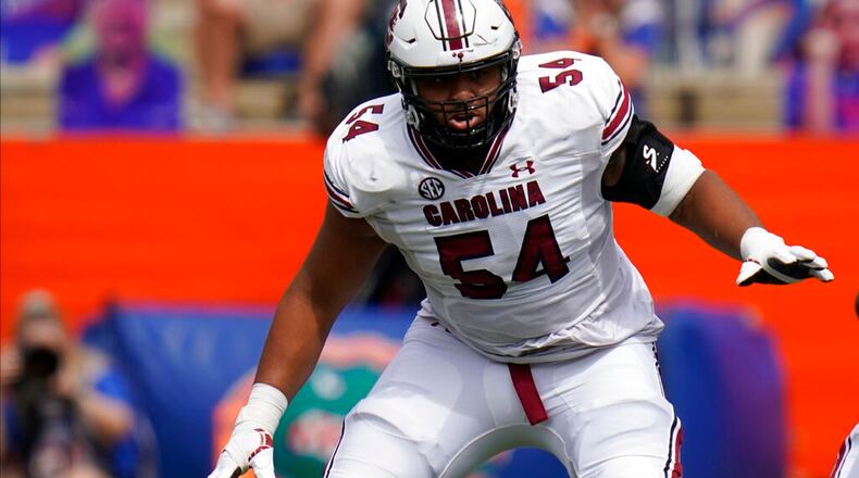 Jovaughn Gwyn, South Carolina guard-center.