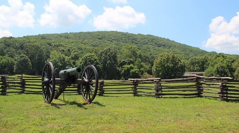 The National Parks Service said Mountain Road at Kennesaw Mountain National Battlefield Park is closed to vehicular travel due to “extremely high visitation and a lack of space for hikers, cyclists, and vehicles to maintain social distancing with each other.”