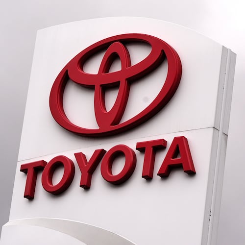 FILE -Toyota dealership, April 30, 2026, in Nashua, N.H. (AP Photo/Charles Krupa, File)