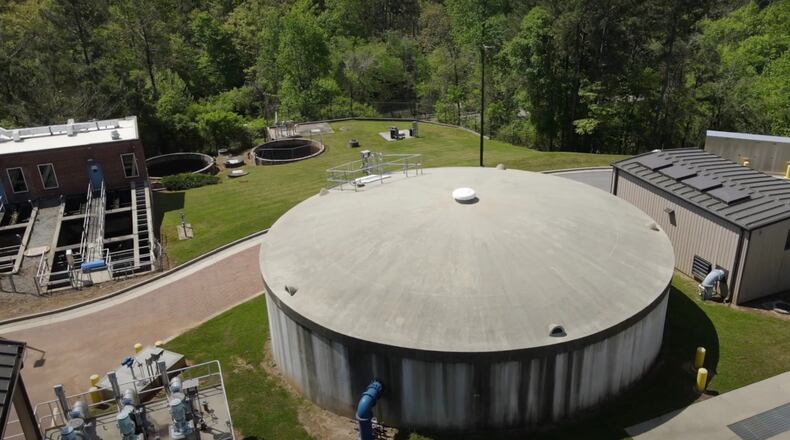 The Roswell Water Utility recently received three awards from the Georgia Association of Water Professionals: Water Treatment Plant of the Year, Top Operator of the Year, and the Gold Award for operations. (Courtesy City of Roswell)