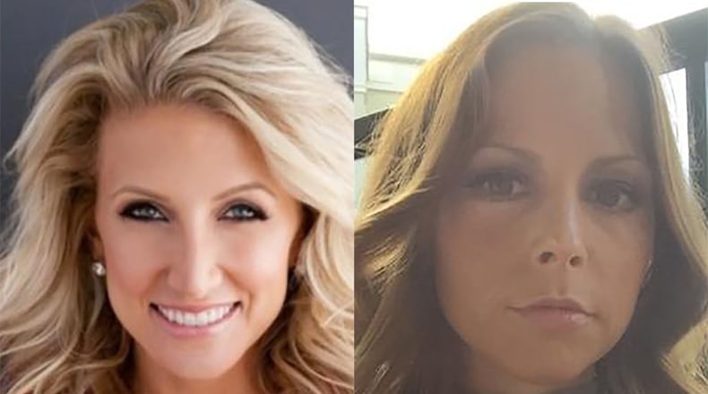 Two Atlantans are coming to CBS46 as new employees: Alicia Roberts (left) from the Braves and Jennifer Whalen from CNN/HLN. CREDIT: Social media profile photos