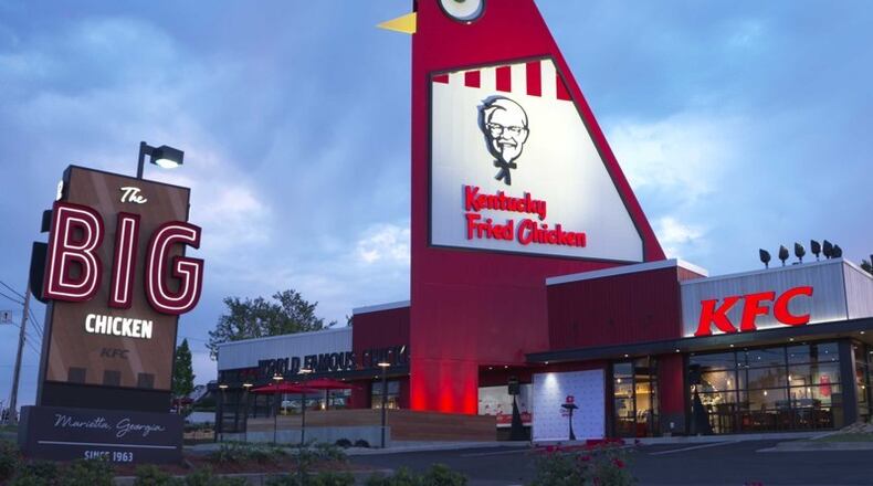 The Big Chicken in Marietta recently reopened after months of being renovated.
