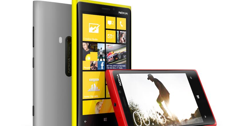 The Nokia Lumia 920 is a Windows Phone 8 smart phone that features well-designed software and a surprising number of useful apps. Credit: Nokia Corp.