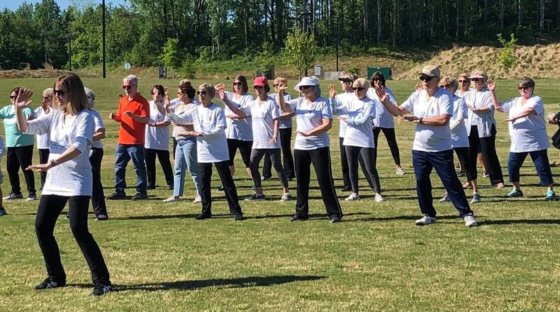 Milton is celebrating Park and Recreation Month with activities like Tai Chi. (Courtesy Wellesong)