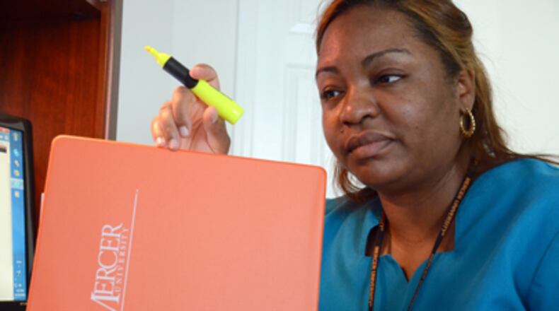 Natasha Laibhen-Parkes, a nurse at Children’s Healthcare of Atlanta at Egleston, is pursuing a doctorate degree from the Georgia Baptist College of Nursing. “We need nursing faculty and we need nurses doing research on health care issues,” she said.