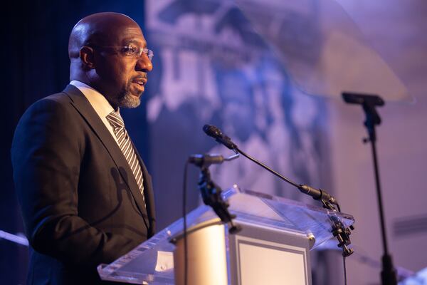 U.S. Sen. Raphael Warnock, D-Ga., is playing a role in health care discussions in the Senate. (Nathan Posner for the AJC)