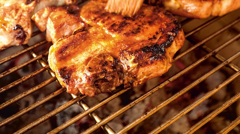 James Beard Award-winning pitmaster Rodney Scott shares recipes such as one for Pork T-Bones in his new cookbook, "Rodney Scott’s World of BBQ: Every Day Is a Good Day." Jerrelle Guy/ Clarkson Potter