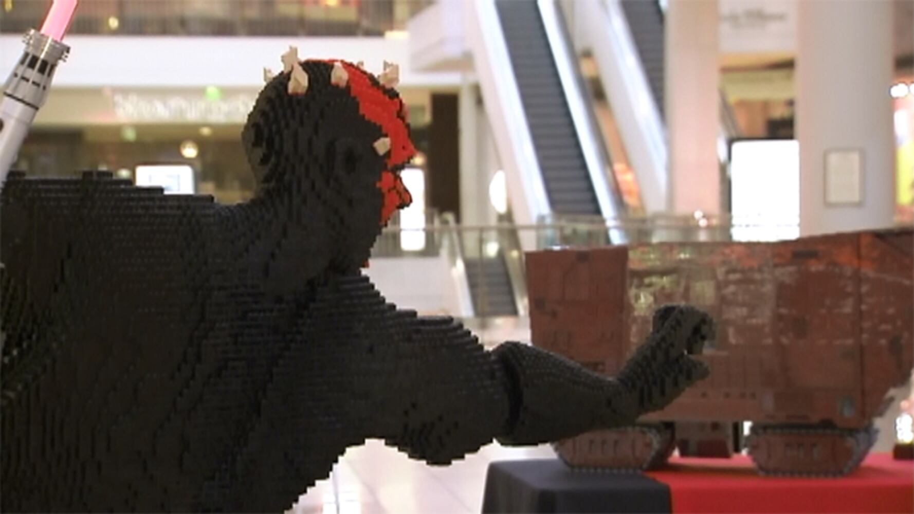Legoland Star Wars Exhibit at Westfield SF Center