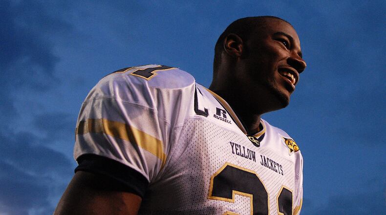 Calvin Johnson owns several receiving records at Georgia Tech.