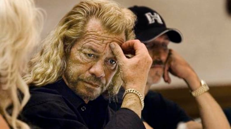 Duane "Dog" Chapman starred in the "Dog the Bounty Hunter" show. AP file.