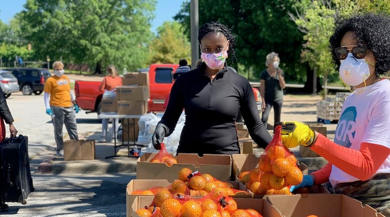 Atlanta-based CARE relaunches its CARE Package Program providing relief to Atlantans in need during the COVID-19 pandemic.
