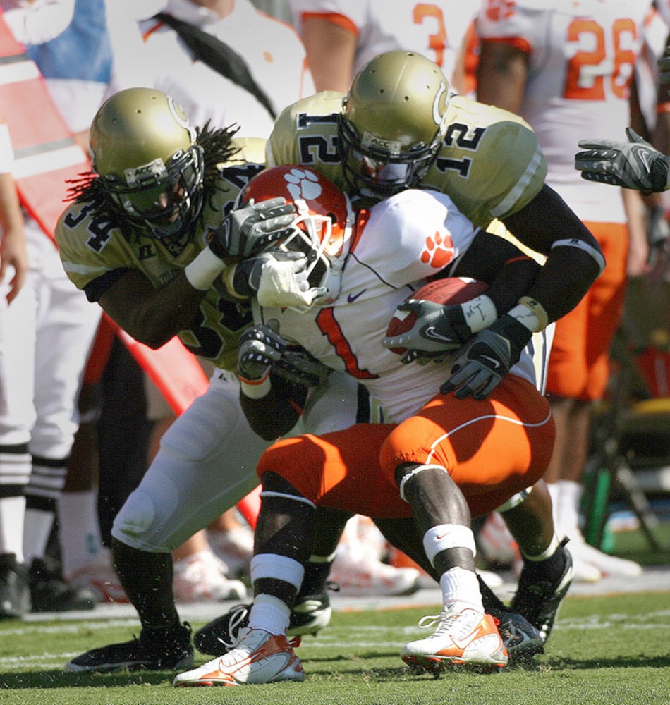 2007: Georgia Tech 13, Clemson 3