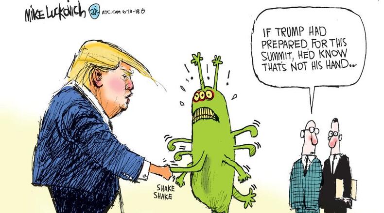 Mike Luckovich/The Atlanta Journal-Constitution