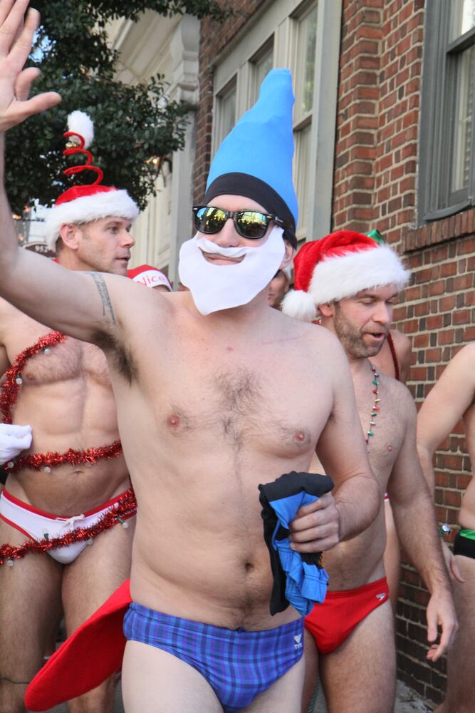 Santa Speedo Run 2014