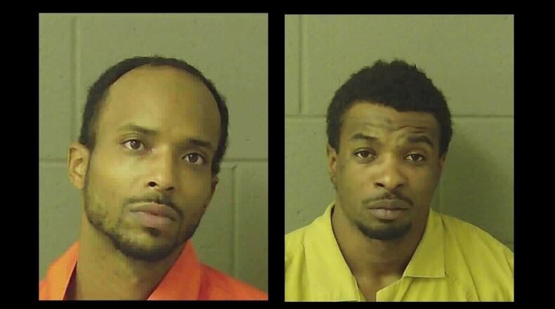Jahmar Smith (left) and Lamont Castleberry (Credit: Newton County Sheriff's Office)