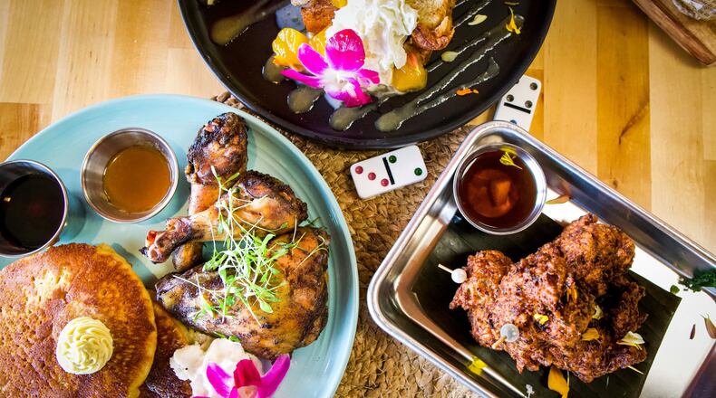 Dishes from the menu of Belle and Lily's. / Courtesy of Belle and Lily's