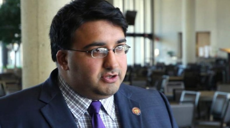 State Representative Niraj Antani, R-Miamisburg, appears in a November 2017 file photo.