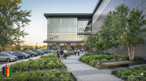 This is a rendering of a $125 million manufacturing facility that Unified Legacy said it will build in Macon. (Courtesy of Unified Legacy)