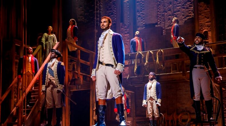 The touring cast of "Hamilton." Photo: Joan Marcus