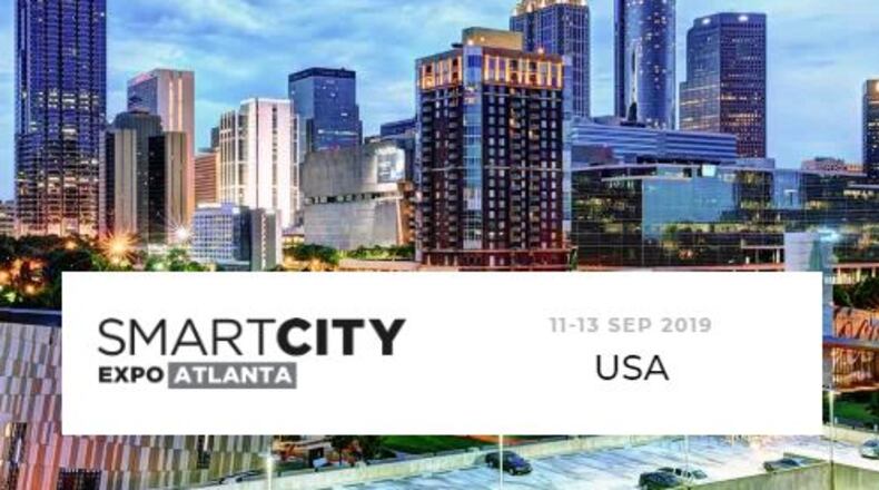 SmartCity tech conference will be held in Atlanta Wednesday through Friday.