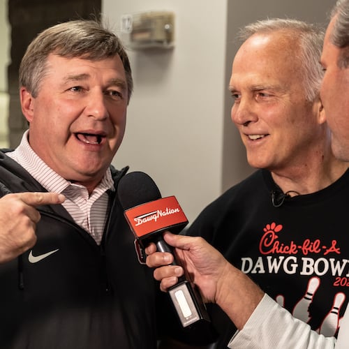Mark Richt-Georgia football-Chick-Fil-A Dawg Bowl