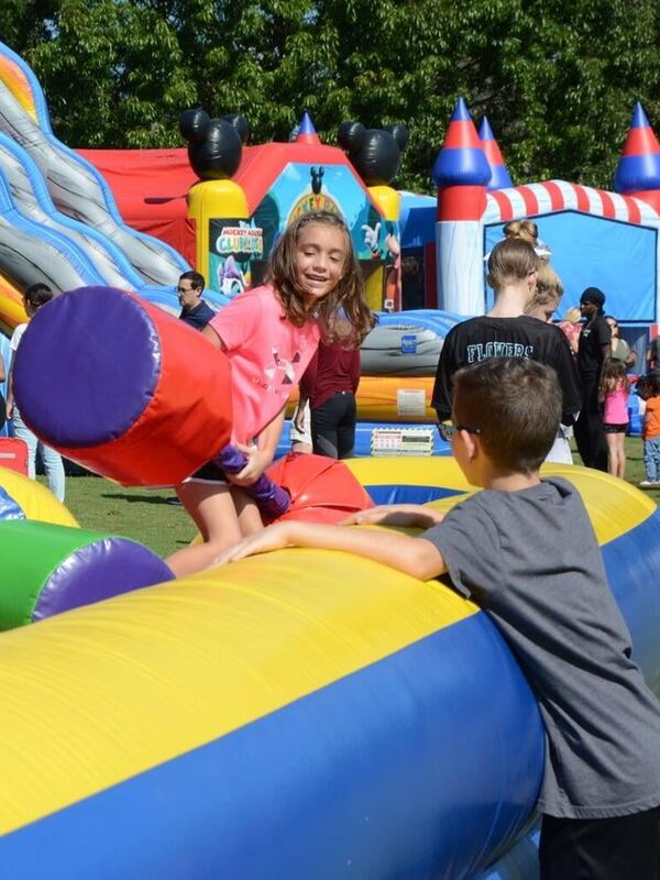 The Suwanee Chili Cook Off & Music Festival on Saturday features a Kids Zone with activities for all ages. (Courtesy of Suwanee Chili Cook Off & Music Festival)