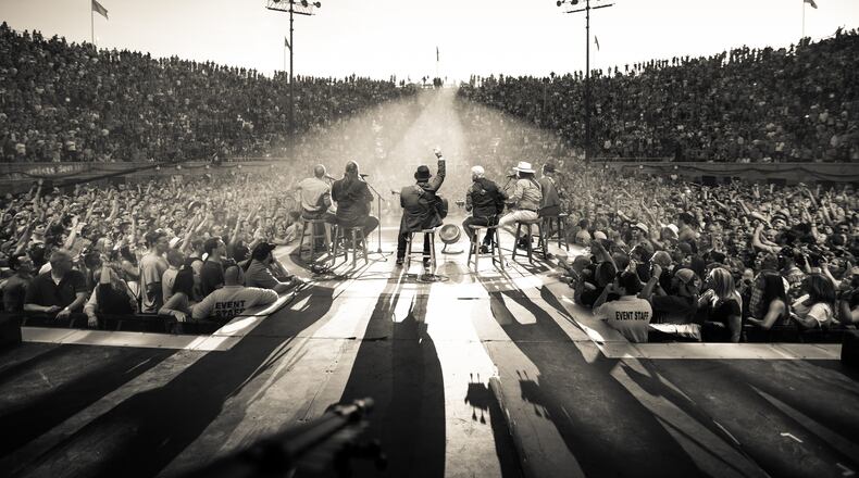 The Zac Brown Band will launch a six-month tour at home. Photo: Southern Reel